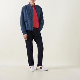 Contrast Placket Polo Shirt