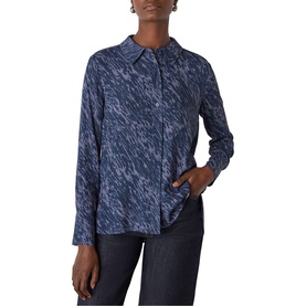 Abstract Marks Collared Shirt