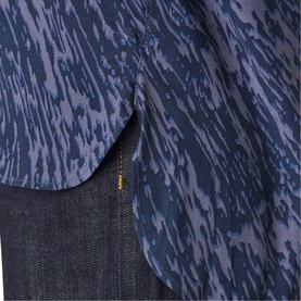 Abstract Marks Collared Shirt
