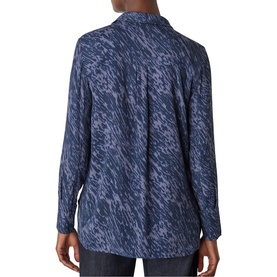 Abstract Marks Collared Shirt