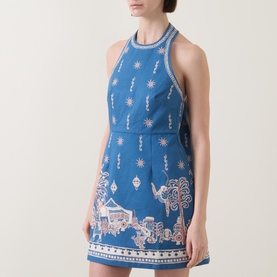 Acacia Printed Mini Dress