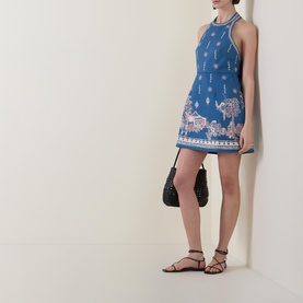 Acacia Printed Mini Dress