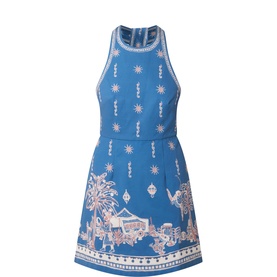 Acacia Printed Mini Dress