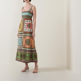 Contina Printed Day Dress