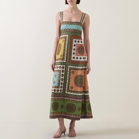 Contina Printed Day Dress