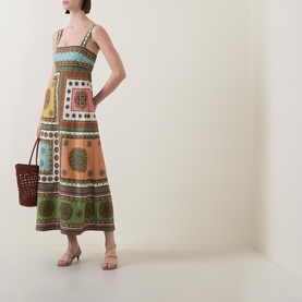Contina Printed Day Dress