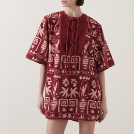 Maya Printed Cover Up Dress