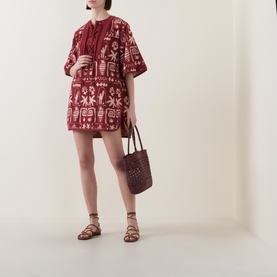 Maya Printed Cover Up Dress