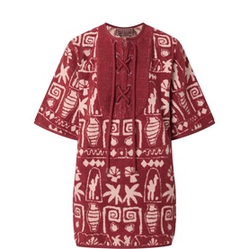 Maya Printed Cover Up Dress