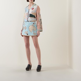 Azar Raffia Skirt