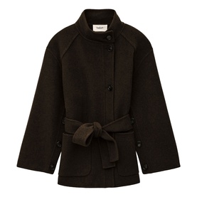 Lourthney Short Belted Coat