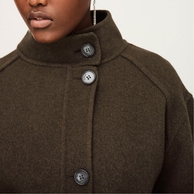 Lourthney Short Belted Coat