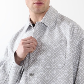 Monogram Logo Overshirt