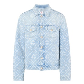 Pearl Monogram Denim Jacket