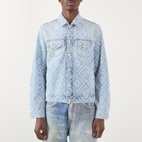 Pearl Monogram Denim Jacket