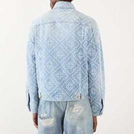 Pearl Monogram Denim Jacket