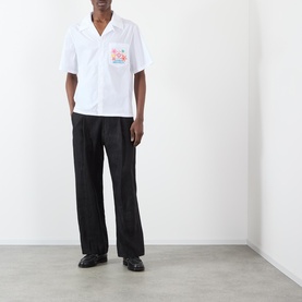 Collage D'Icones Graphiques Embroidered Shirt
