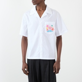 Collage D'Icones Graphiques Embroidered Shirt