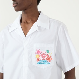 Collage D'Icones Graphiques Embroidered Shirt