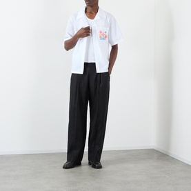 Collage D'Icones Graphiques Embroidered Shirt