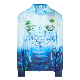 Lost Atlantis Silk Printed Shirt