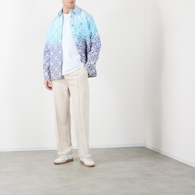Ombr&eacute; Monogram Logo Overshirt