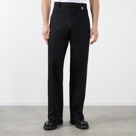 Logo Straight Leg Chinos
