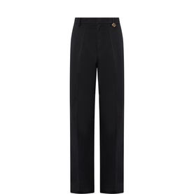 Logo Straight Leg Chinos