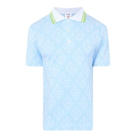 Jacquard Logo Polo Shirt