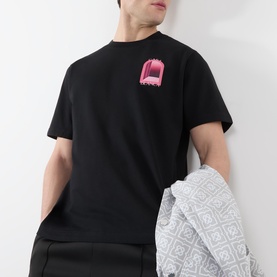 Gradient L'Arche Logo T-Shirt
