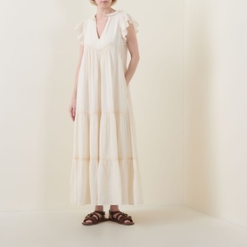 Reveire Romantic Tiered Dress