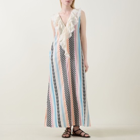 Florenza Chevron Striped Dress