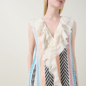 Florenza Chevron Striped Dress