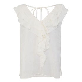 Ruffle Lightweight Blouse