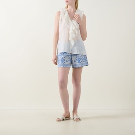 Ruffle Lightweight Blouse