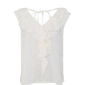Ruffle Lightweight Blouse