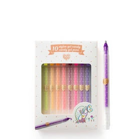 Candy Gel Pens 10-Piece Set