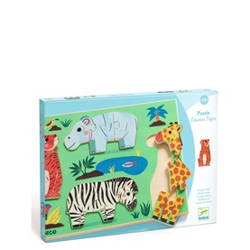 Coucou Tigre Wooden Puzzle