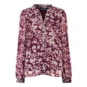 Inky Floral Blouse