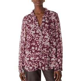 Inky Floral Blouse