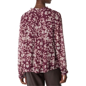 Inky Floral Blouse