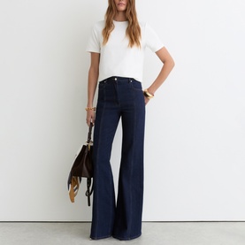 Josie Ribbed Trim T-Shirt