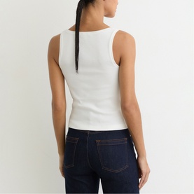 Riva Stretch Ribbed Tank Top