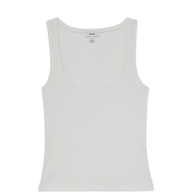 Riva Stretch Ribbed Tank Top