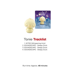 Limited Edition Sleepy Duck Audio Character