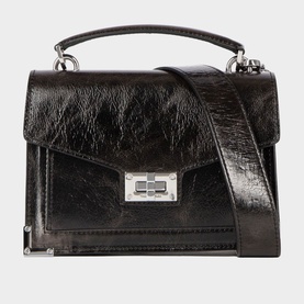 Emily Cracked Leather Bag