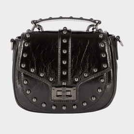 Emily Studded Leather Bag