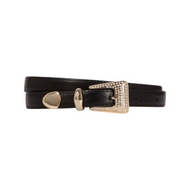 Western Embellished Leather Belt