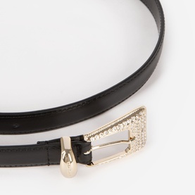 Western Embellished Leather Belt
