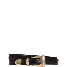 Western Embellished Leather Belt
